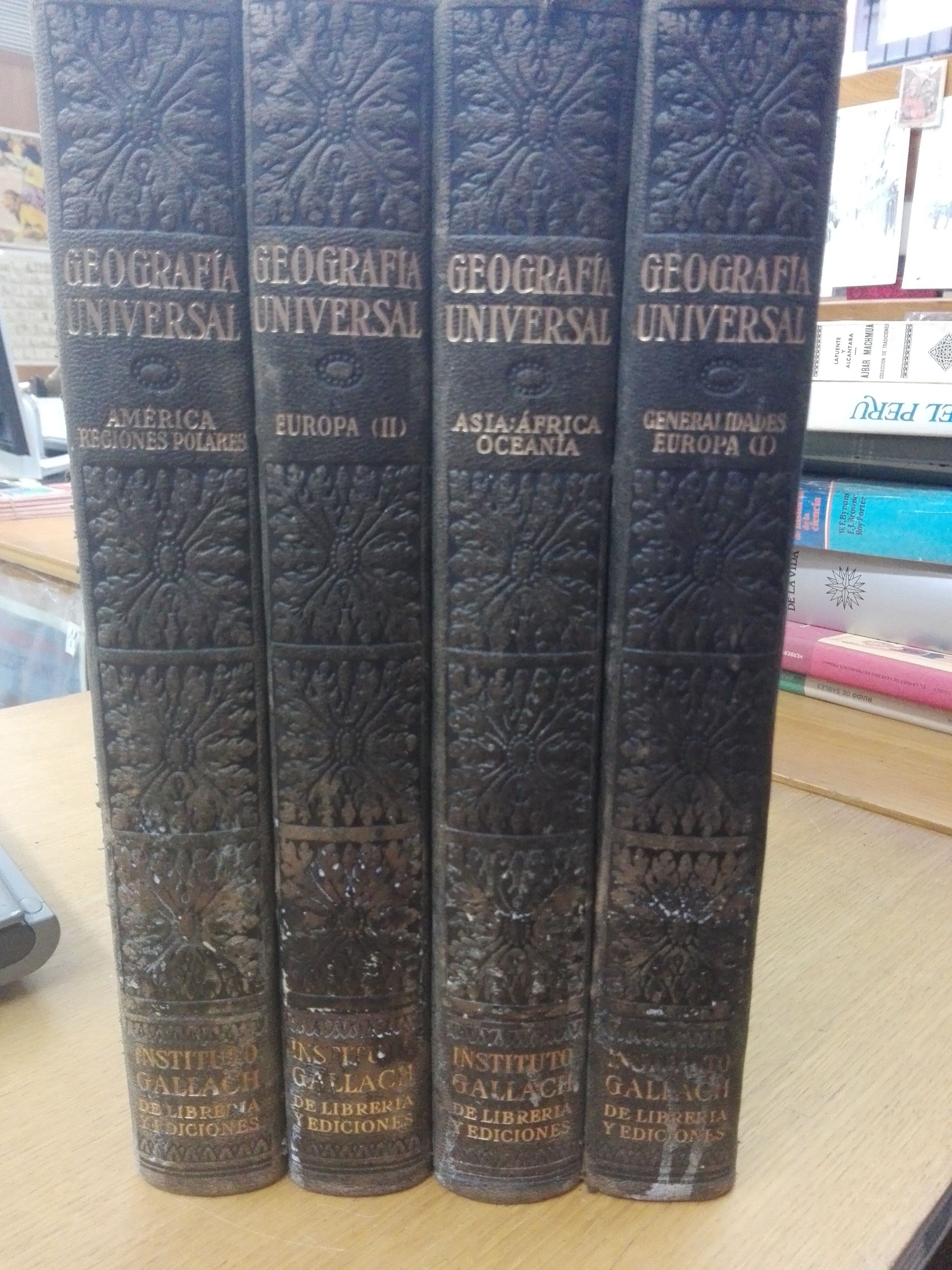 GEOGRAFIA UNIVERSAL. 4 TOMOS