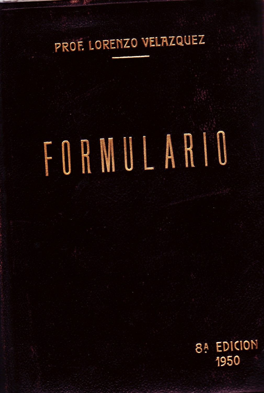 FORMULARIO CON SUS FUNDAMENTOS DE TERAPEUTICA CLINICA