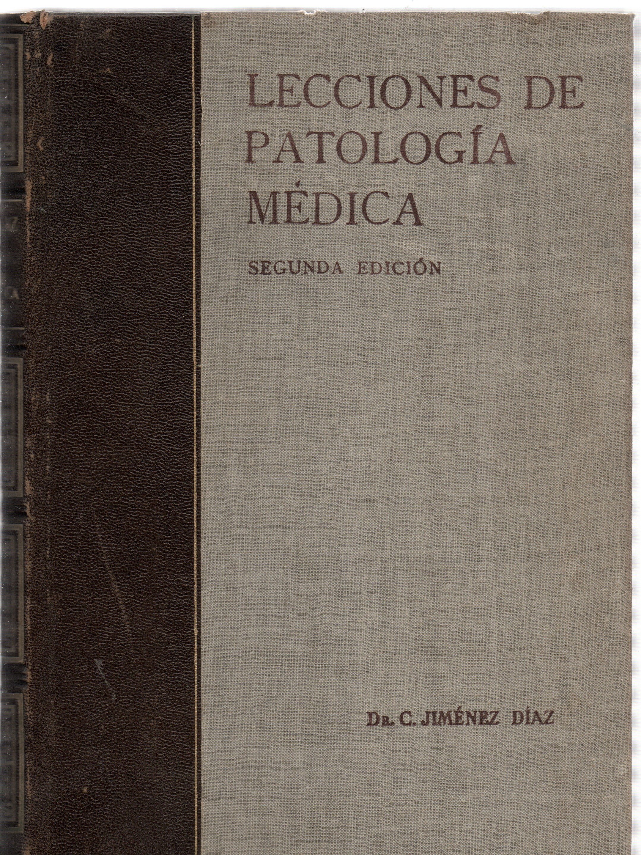 LECCIONES DE PATOLOGIA MEDICA TOMO IV