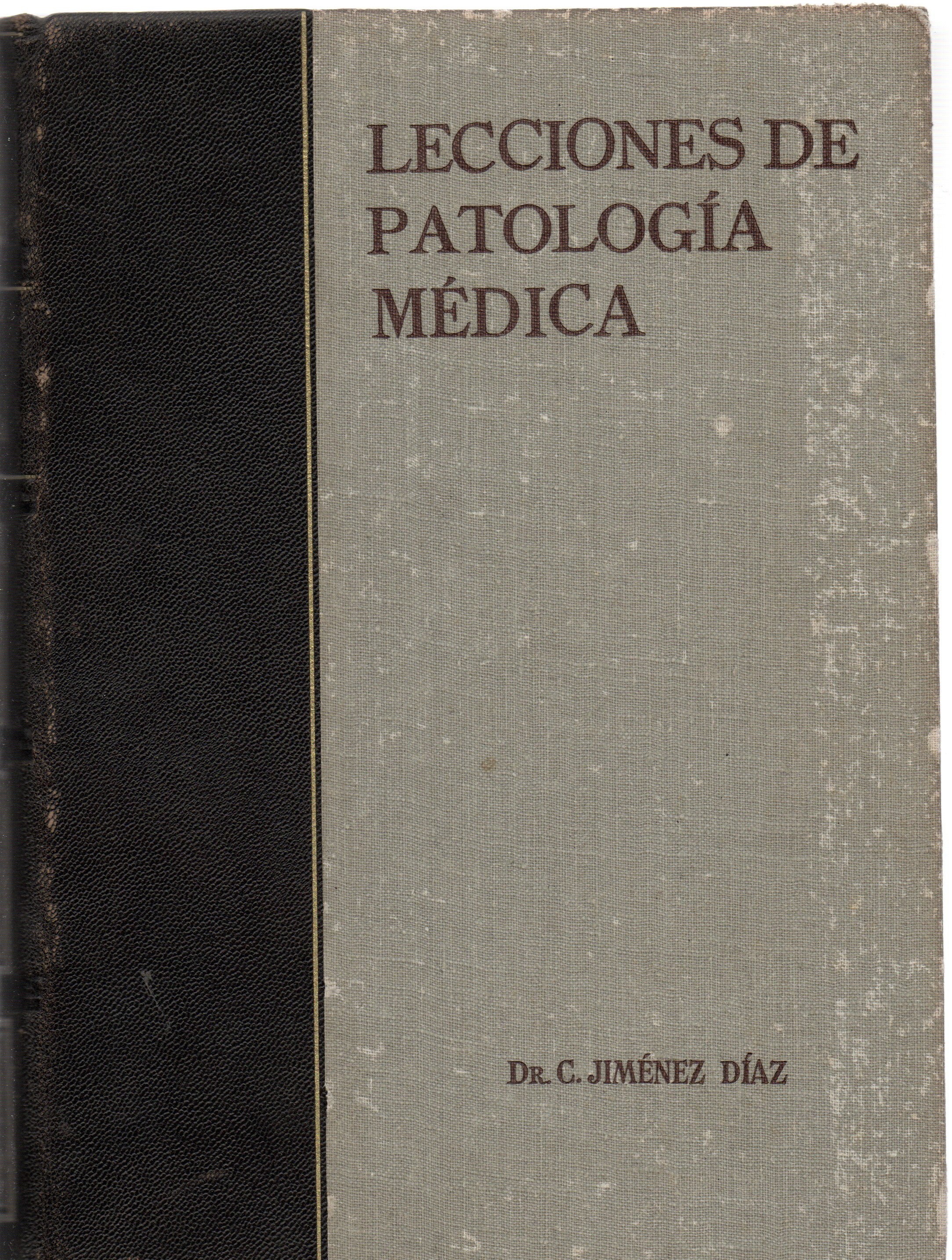 LECCIONES DE PATOLOGIA MEDICA TOMO VI