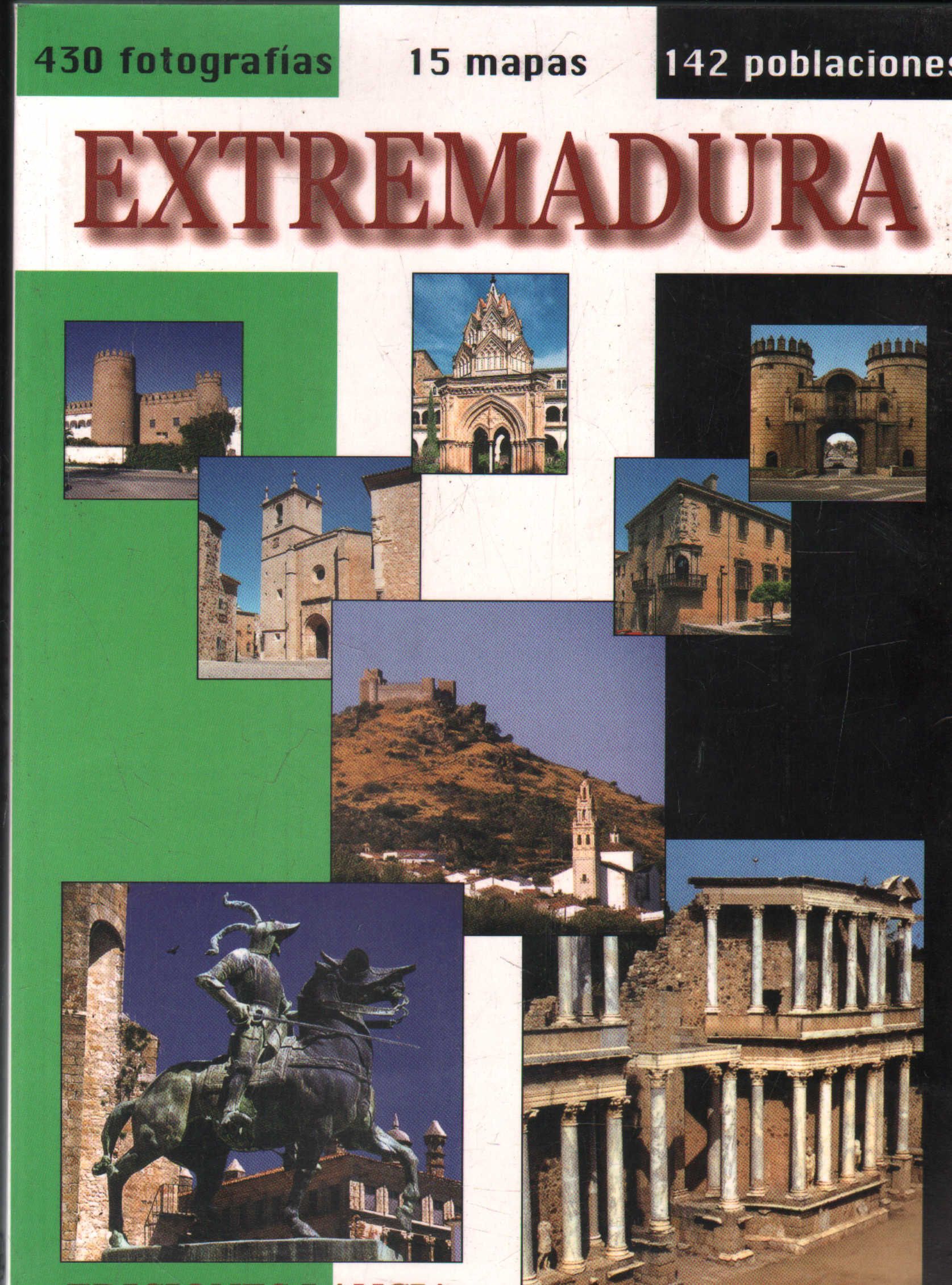 EXTREMADURA: 430 FOTOGRAFIAS, 15 MAPAS, 142 POBLACIONES