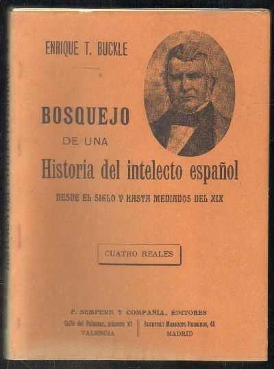 BOSQUEJO DE UNA HISTORIA DEL INTELECTO ESPAÑOL.