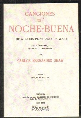 CANCIONES DE NOCHE-BUENA, DE MUCHOS PEREGRINOS INGENIOS