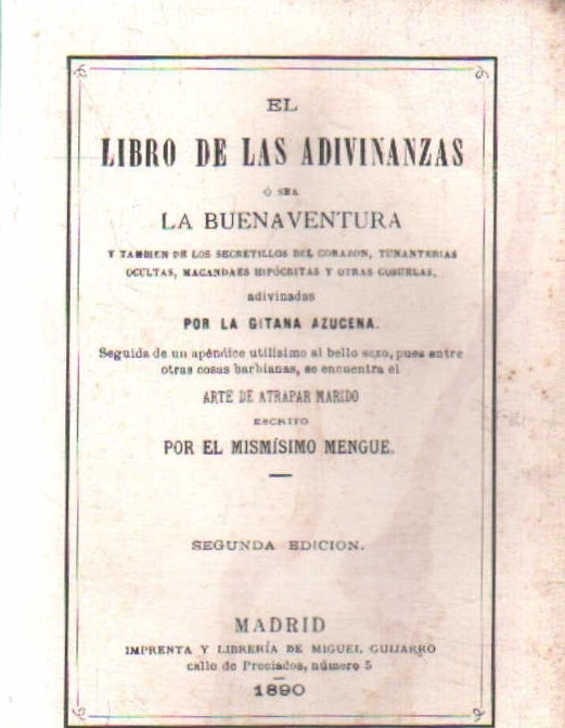 EL LIBRO DE LAS ADIVINANZAS