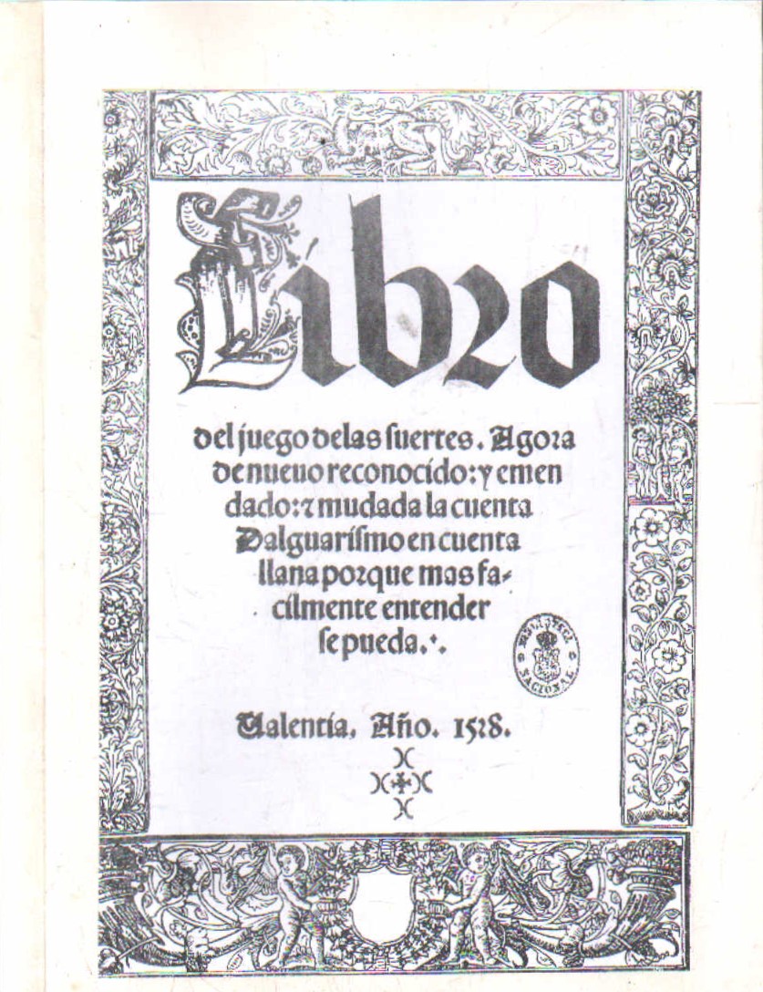 LIBRO DEL JUEGO DE LAS SUERTES