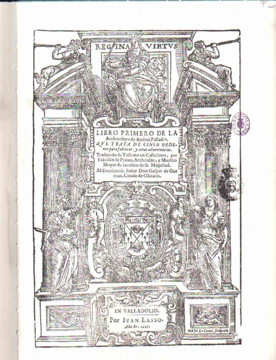 LIBRO PRIMERO DE LA ARCHITECTURA DE ANDREA PALLADIO