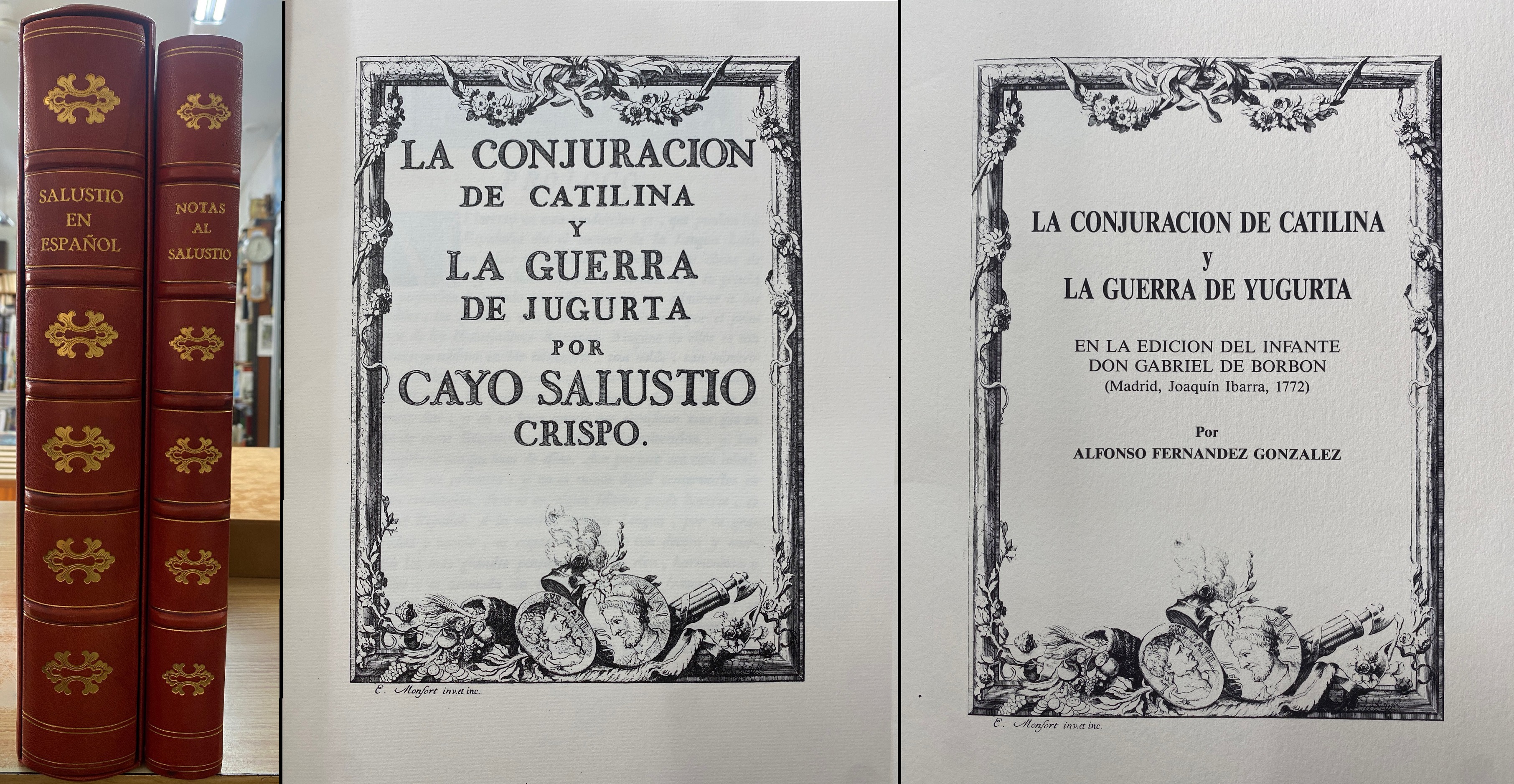 LA CONJURACION DE CATILINA Y LA GUERRA DE JUGURTA