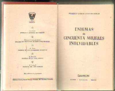 ENIGMAS DE CINCUENTA MUJERES INOLVIDABLES