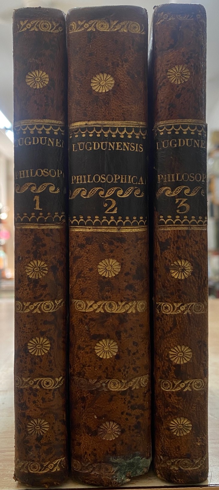 INSTITUTIONES PHILOSOPHICAE: LOGICA - METAPHYSICA - MORALIS (3 TOMOS)