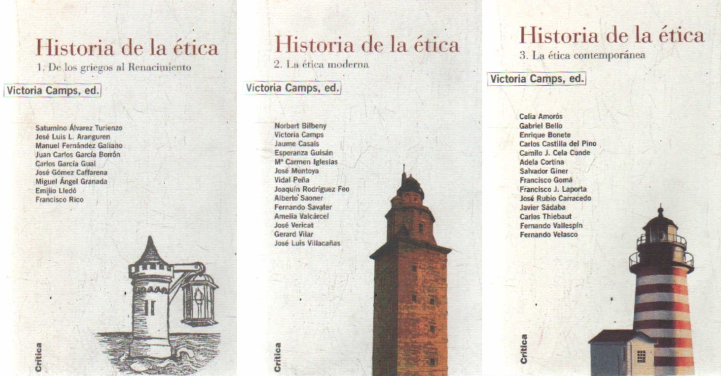 HISTORIA DE LA ÉTICA (3 TOMOS)