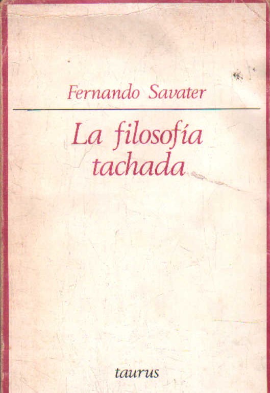 LA FILOSOFIA TACHADA