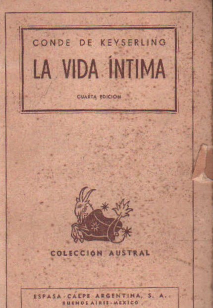 LA VIDA INTIMA