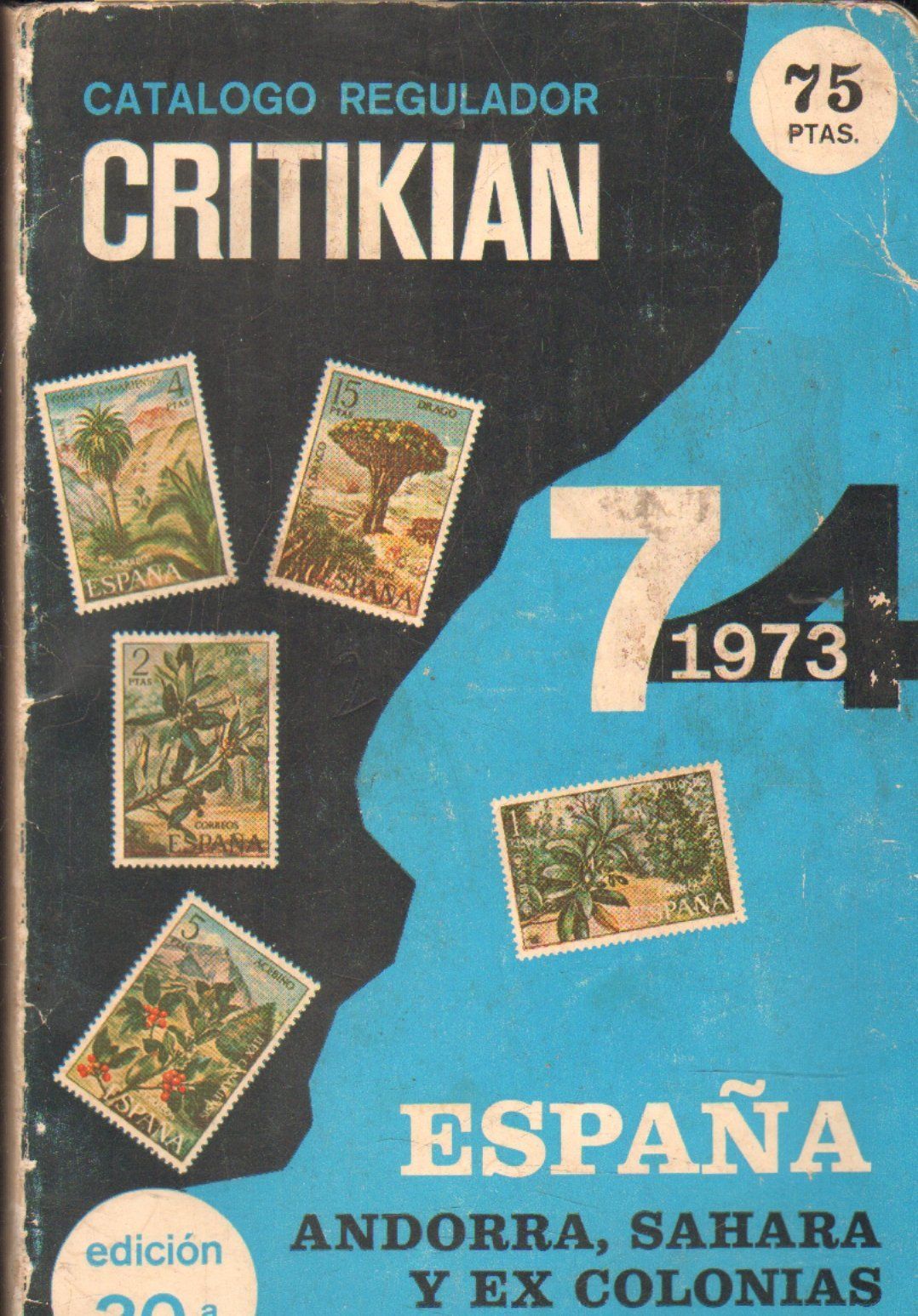 CATALOGO REGULADOR CRITIKIAN 1973-74 (EDICION 30ª)