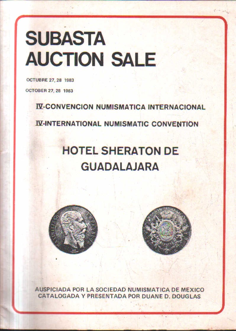 SUBASTA AUCTION. OCTUBRE 27, 28, 1983