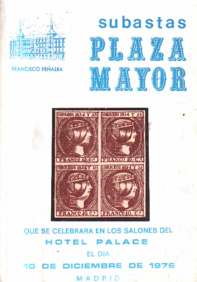 SUBASTA PLAZA MAYOR. 10 DE DICIEMBRE DE 1976