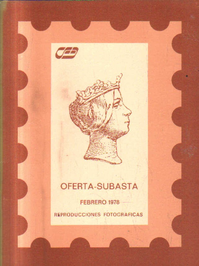 OFERTA SUBASTA. FEBRERO 1978. REPRODUCCIONES FOTOGRAFICAS.