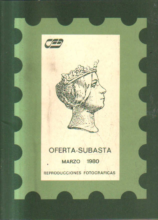 OFERTA SUBASTA.  MARZO 1980. REPRODUCCIONES FOTOGRAFICAS.