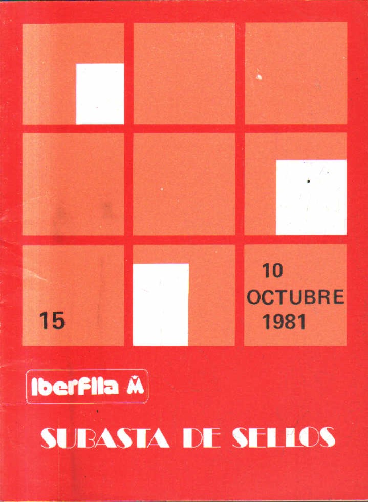 10 OCTUBRE 1981. SUBASTA DE SELLOS.