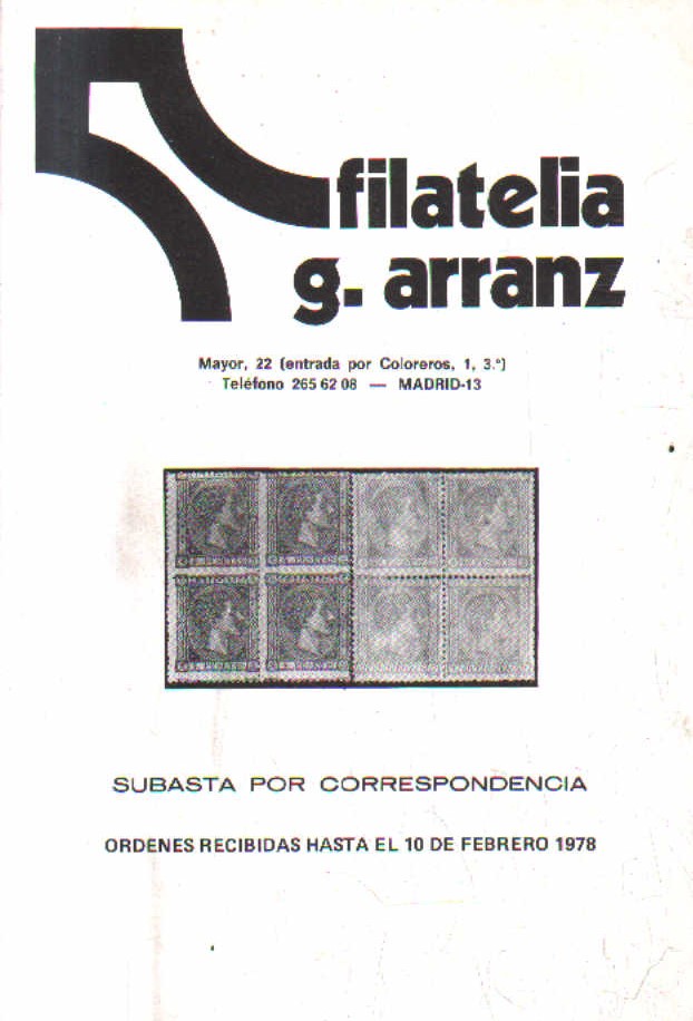 ORDEDENES RECIBIDAS HASTA EL 10 DE FEBRERO 1978.