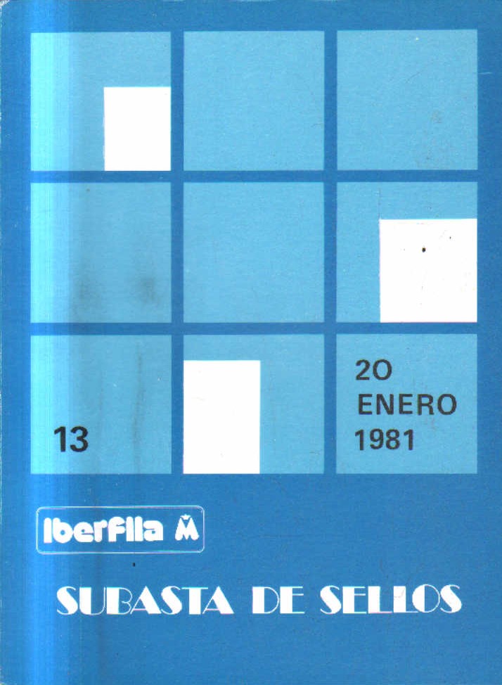 20 DE ENERO 1981. SUBASTA DE SELLOS.