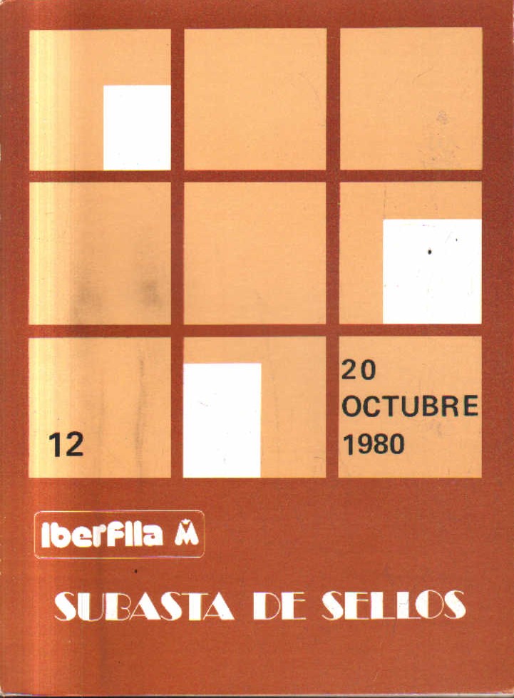 20 OCTUBRE 1980. SUBASTA DE SELLOS.