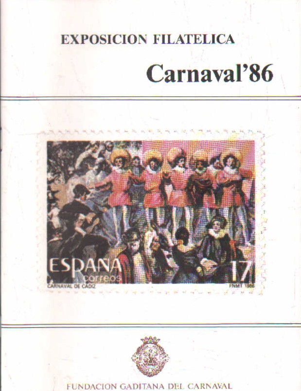 EXPOSICIÓN FILATELICA CARNAVAL'86