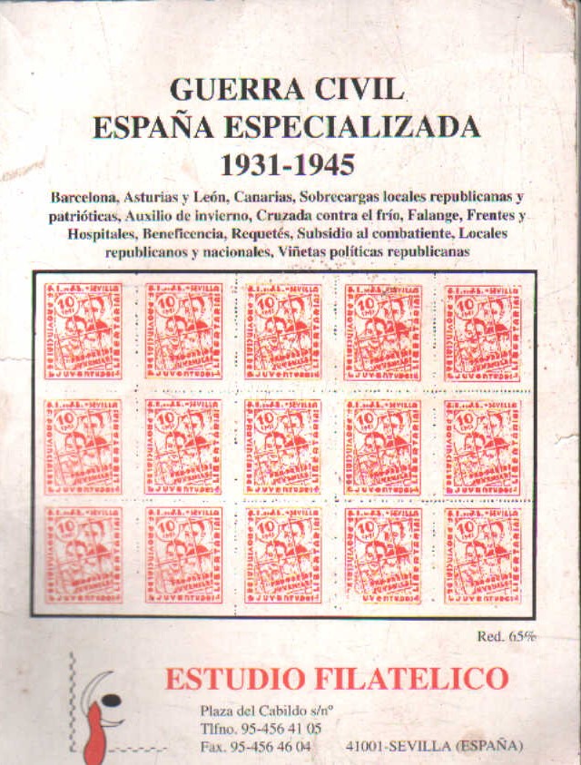 GUERRA CIVIL ESPAÑA ESPECIALIZADA 1931-1945