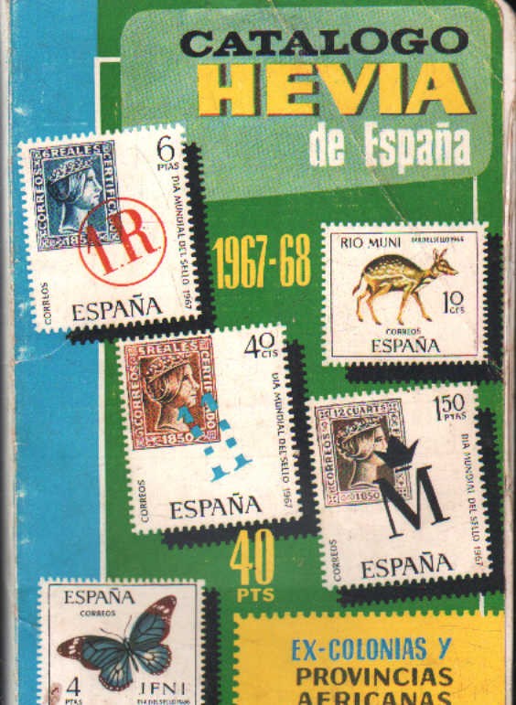 CATALOGO HEVIA DE ESPAÑA 1967-1968