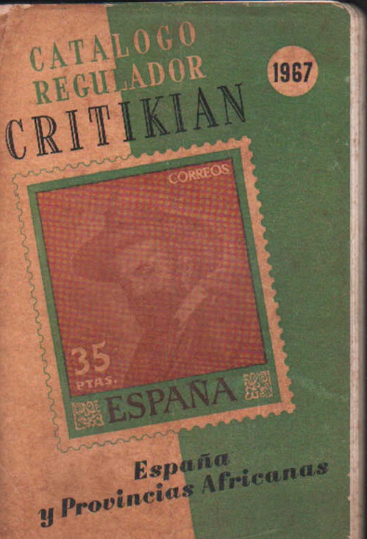 CATALOGO REGULADOR CRITIKIAN 1967