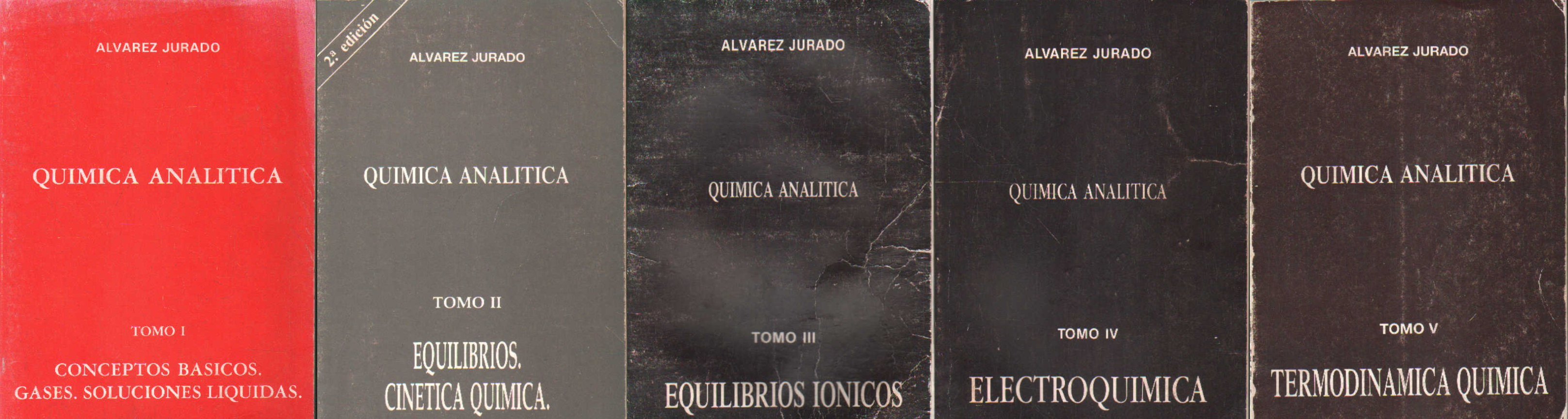 QUÍMICA ANALÍTICA (5 TOMOS)