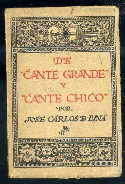 DE CANTE GRANDE Y CANTE CHICO