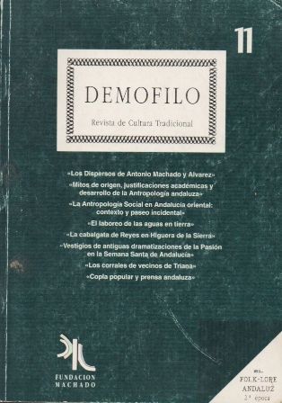 DEMOFILO Nº 11 - REVISTA DE CULTURA TRADICIONAL.