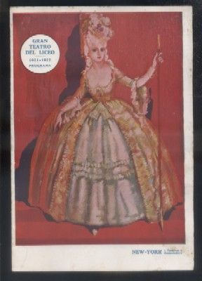 GRAN TEATRO DEL LICEO. PROGRAMA SABADO 31DICIEMBRE 1921. EL BARBERO DE SEVILLA.