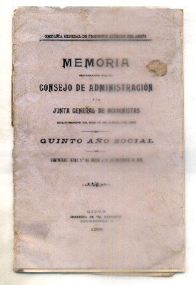 MEMORIA PRESENTADA POR EL CONSEJO DE ADMINISTRACION ….