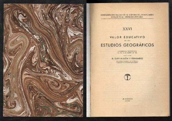 VALOR EDUCATIVO DE LOS ESTUDIOS GEOGRAFICOS.