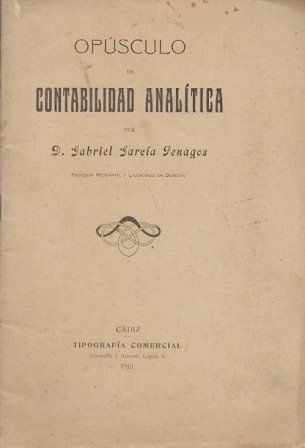 OPUSCULO DE CONTABILIDAD ANALITICA