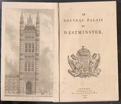 LE NOUVEAU PALAIS DE WESTMINSTER
