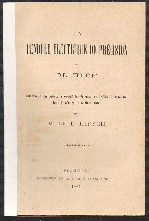 LA PENDULE ELECTRIQUE DE PRECISION