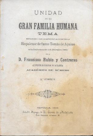UNIDAD DE LA GRAN FAMILIA HUMANA