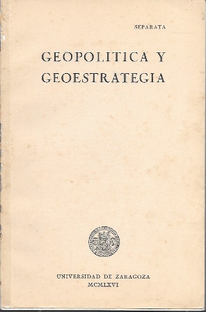 GEOPOLITICA Y GEOESTRATEGIA (SEPARATA)