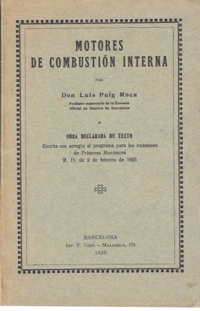 MOTORES DE COMBUSTION INTERNA