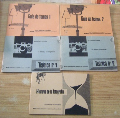 CURSO DE FOTOGRAFÍA POR CORRESPONDENCIA. 5 Nº:GUÍA DE TEMAS 1 Y 2 TEÓRICA 1 Y 2Hº DE LA FOTOGRAFÍA