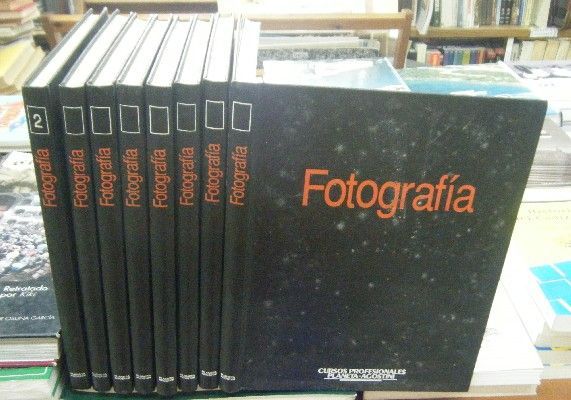 FOTOGRAFIA. CURSOS PROFESIONALES. 8 TOMOS.