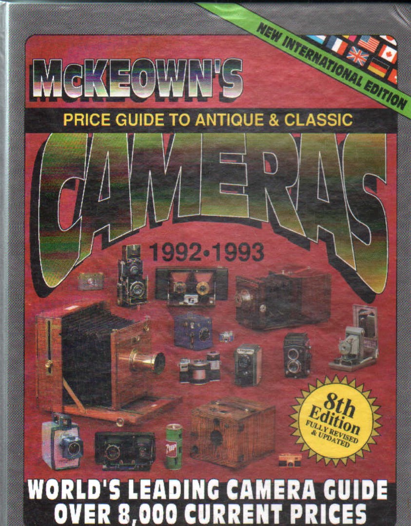MCKEOWN'S PRICE GUIDE TO ANTIQUE & CLASSIC CAMERAS 1992-1993