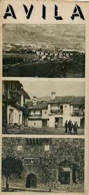 AVILA. DIRECCION GENERAL DE TURISMO.