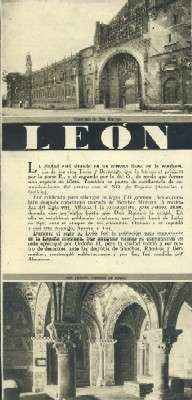 LEON. PATRONATO NACIONAL DE TURISMO.