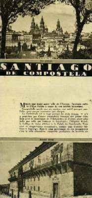 SANTIAGO DE COMPOSTELA. PATRONATO NACIONAL DE TURISMO.