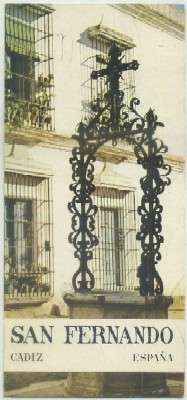 FOLLETO TURISTICO DE SAN FERNANDO. CADIZ