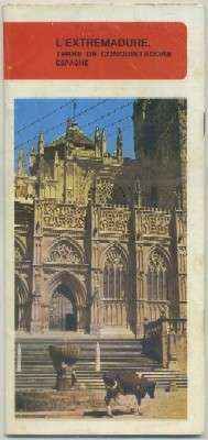FOLLETO TURISTICO DE L'EXTREMADURE. TERRE DE CONQUISTADORS