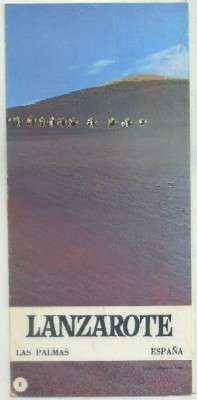 FOLLETO TURISTICO DE LANZAROTE. LAS PALMAS